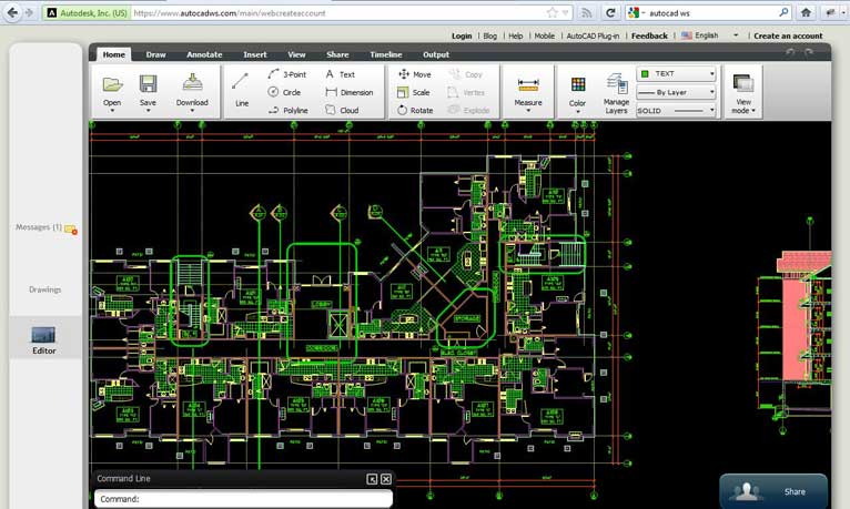 AutoCAD WS